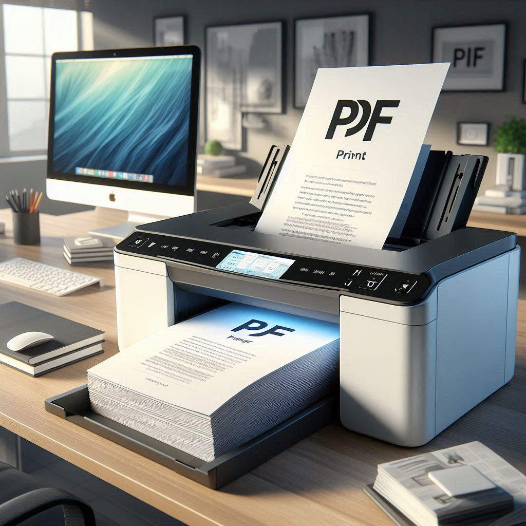 بهترین روش پرینت فایل‌های PDF برای چاپ جزوه و مقاله | راهنمای تنظیم فایل چاپی