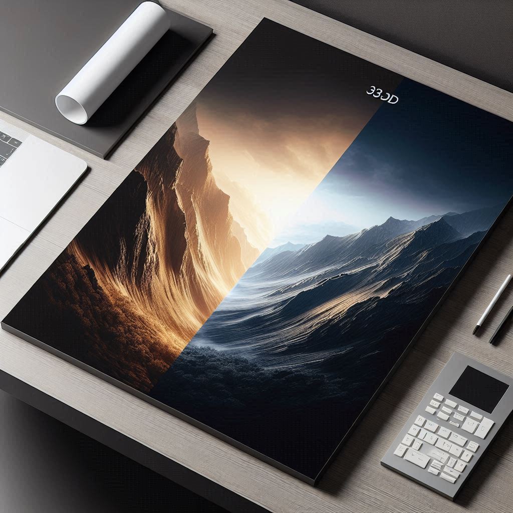 تفاوت چاپ پلات لمینت مات و براق | کدام برای پوستر، نقشه و عکس بهتر است؟