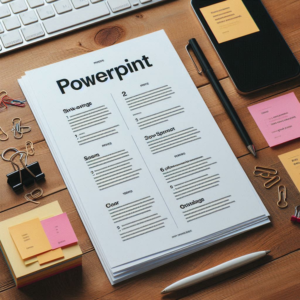 بهترین تنظیمات پرینت برای اسلایدهای پاورپوینت | حذف پس‌زمینه سیاه و صرفه‌جویی در جوهر