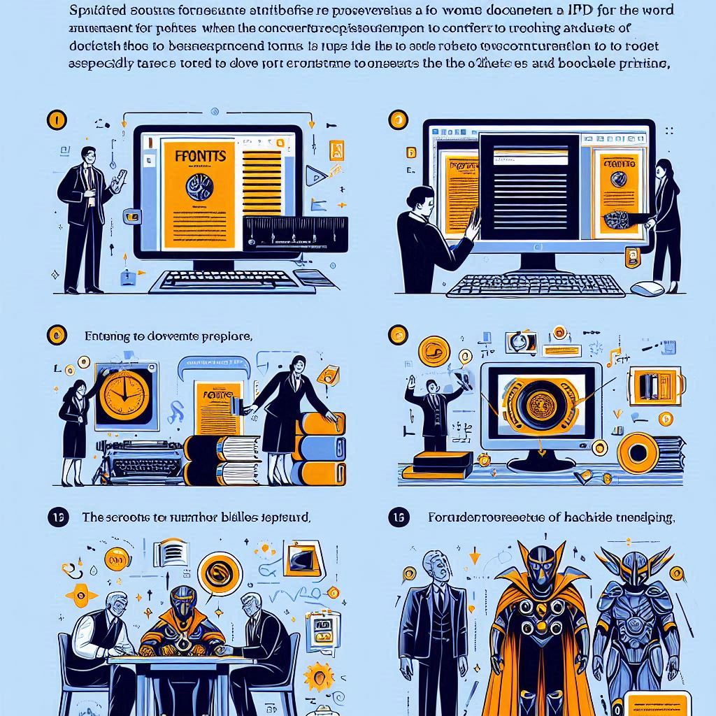 تنظیمات صفحه قبل از تبدیل به PDF